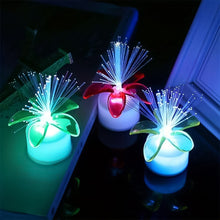 Fiber Optic Light, Mini Color Change LED Table Centerpieces, Light Up Candle, Diwali - Pack of 12